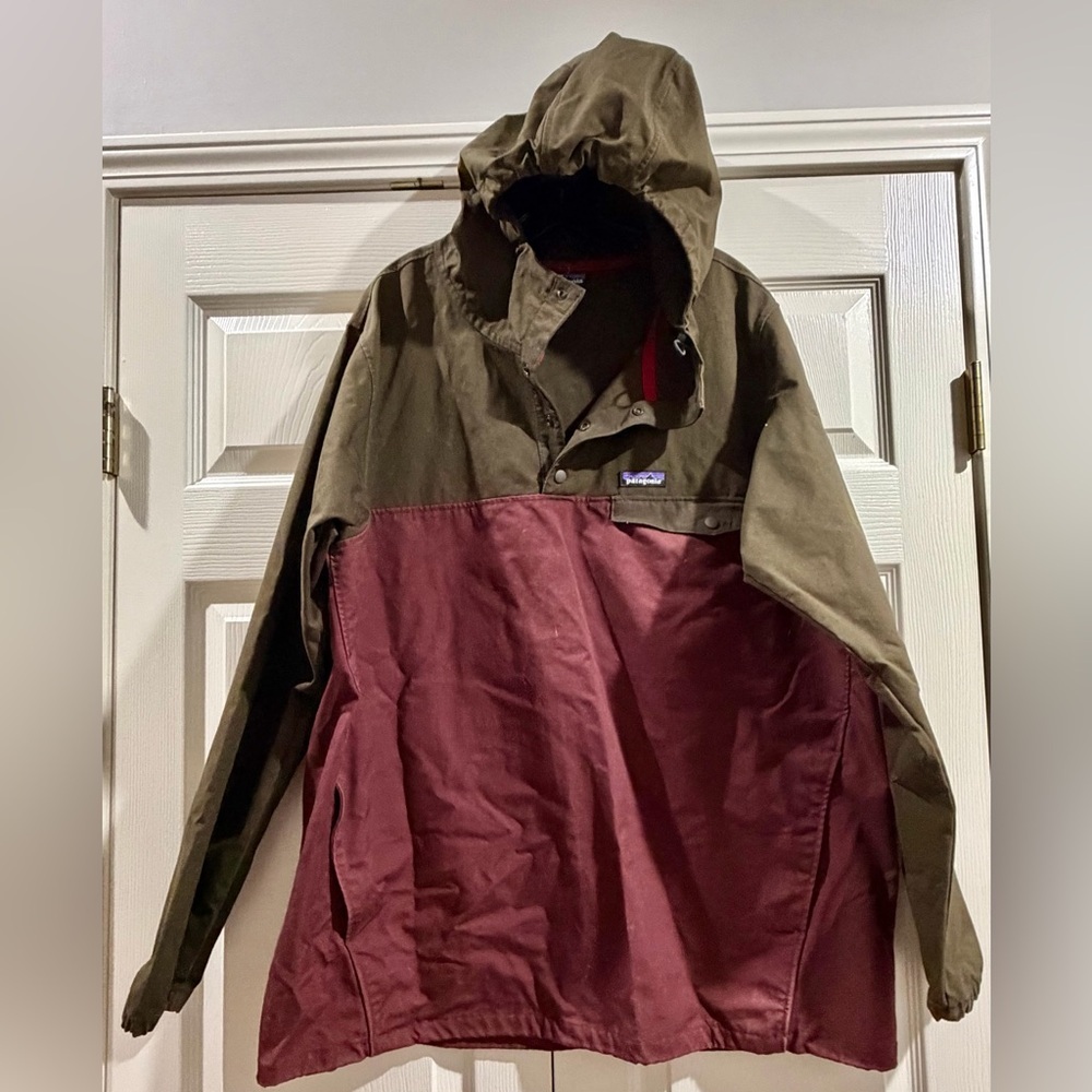 Patagonia Jacket Maple Grove Snap Pullover Windbreaker Mens XL Style 25345
